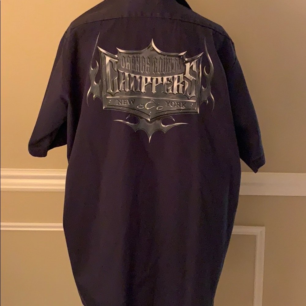 Orange County Choppers Button Down Shirt